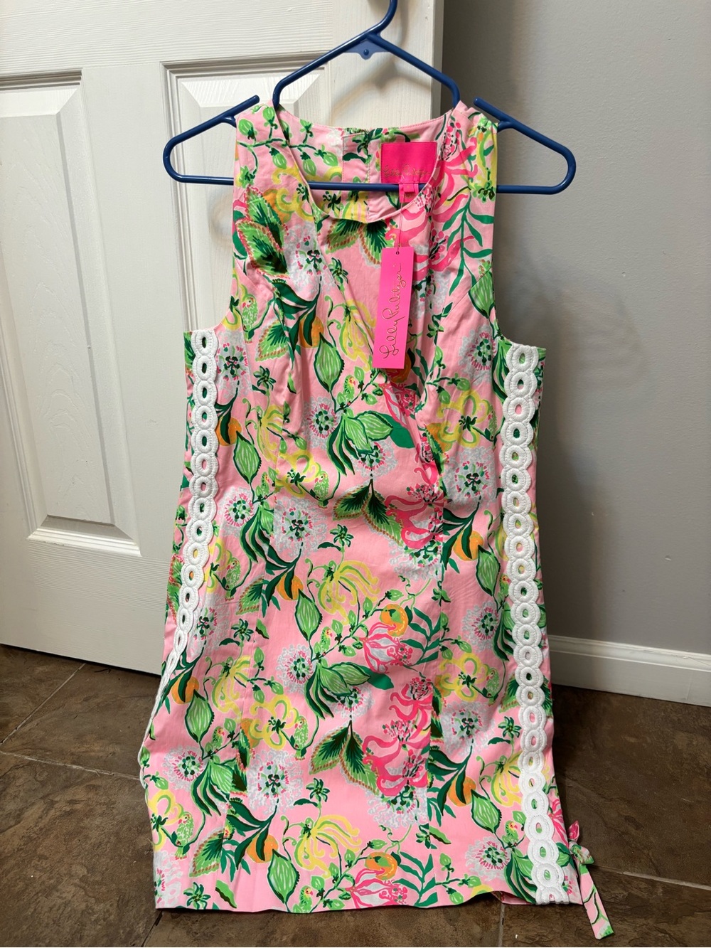 Lilly Pulitzer Pink Multi Floral Shift Dress